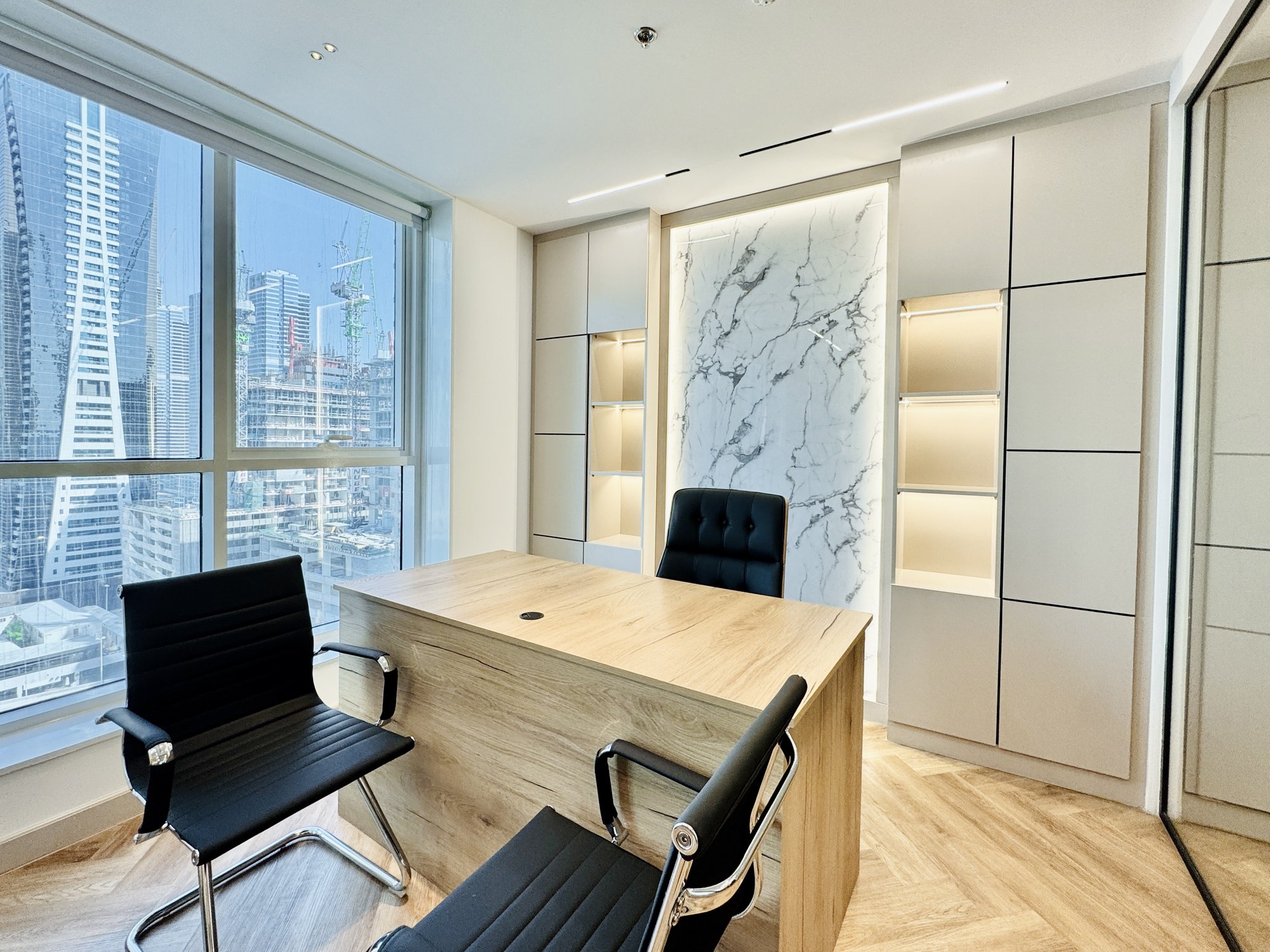 Fully Fitted Office for Sale in Dubai star with Lake View